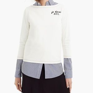 J Crew “Je T’aime NYC” Shirt